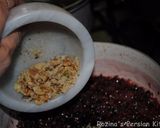 A picture of step 8 of Persian rose petals jam.
