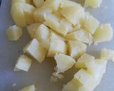Foto del paso 10 de la receta: Ensaladilla con piña, espárragos y mahonesa de hierbabuena
