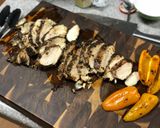 A picture of step 7 of Jerk Chicken w/ Black Bean Pineapple Salsa.