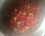 A picture of step 1 of Maa di daal with twist.