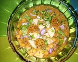 A picture of step 23 of Multani Chaat.