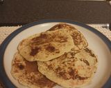 A picture of step 4 of Quick Savoury egg free pancake.