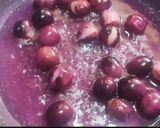 A picture of step 1 of Immunity booster Jamun candy stick.