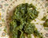 A picture of step 1 of Sheem Kochuri.