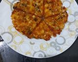 A picture of step 4 of Sabudana waffles.