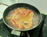 Hình bước làm 5 của món Đậu hủ nhồi thịt kho cà chua