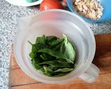 A picture of step 3 of Caprese Rose.