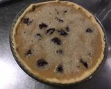 Une image de l'étape 10 de Tarte aux prunes crème prune vanille.