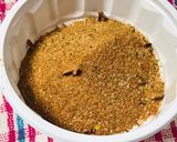 A picture of step 1 of Peri peri masala puri.