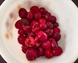 A picture of step 1 of Fresh Cherry Cobbler.