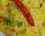 A picture of step 3 of Lemon rice(khatta pulao).