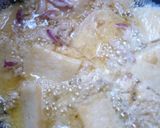 A picture of step 3 of Fried yam and egg.