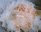 A picture of step 3 of Bánh Ít Lá Gai with Coconut Filling.