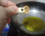 A picture of step 1 of Methi aloo ki sabzi.