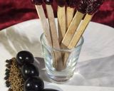 A picture of step 5 of Immunity booster Jamun candy stick.