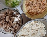 Foto langkah ke 2 dari resep Tumis Tahu Jamur Isian Bacang.