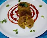 Cheese pavbhaji cutlets recipe step 5 photo
