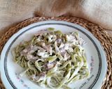 Foto del paso 9 de la receta: Nidos de espinacas con gorgonzola y setas