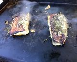 Une image de l'étape 6 de Dos de cabillaud marinade et romarin frais à la plancha.