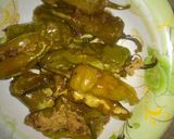 A picture of step 3 of Delhi Fried Hari Mirch.