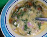 A picture of step 3 of Spinach Fried Eggs.