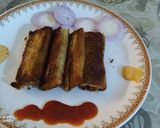 ब्रेड स्प्रिंग रोल (Bread spring roll recipe in Hindi) रेसिपी चरण 8 फोटो