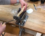 A picture of step 5 of Easy home made Tagliatelle.