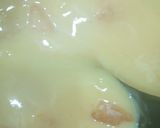 A picture of step 3 of Orange custard.