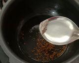 A picture of step 2 of Moong dal masala.