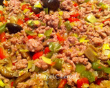 Foto del paso 2 de la receta: Arroz con carne picada y verduras