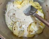 A picture of step 2 of Aloo Kadhi - Navratri Special.
