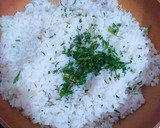 Foto del paso 5 de la receta: Arroz bomba tipo cubana con manzana a la Canela y miel