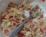 Foto del paso 7 de la receta: Tacos de huevos con jitomate y cebolla🍅🧅