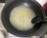 A picture of step 4 of Jade Egg Drop Soup with Soup Dumplings.