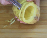 Foto del paso 3 de la receta: Cestas de patata con bacón y champiñones