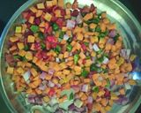 A picture of step 2 of Turmeric vegetable sauce.