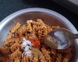 पेरी-पेरी मसाला कुरकुरा पास्ता रेसिपी चरण 6 फोटो