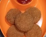 A picture of step 7 of Poha potato cutlet.