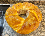 Foto del paso 17 de la receta: Brioche navideño con mermelada de frambuesas