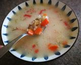 Foto del paso 6 de la receta: Sopa de carne picada con yogur griego