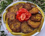 عکس مرحله 7 از دستور کوکو سیب زمینی با عطر ترخون 😋