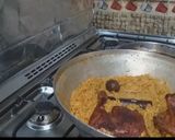 صورة لخطوة 14 من وصفة الكبسه السعودية بالفراخ في حله واحده وباسهل طريقه