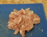 Foto del paso 3 de la receta: Fideos con pollo al verdeo y crema