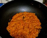 A picture of step 5 of Sev Tameta Nu Shaak.