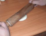 A picture of step 8 of Milk Pan Amasado (Chilean Country Bread).