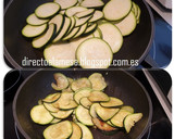 Foto del paso 1 de la receta: Tortilla de calabacín y queso azul