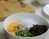 Hình bước làm 2 của món Chả trứng nướng cách thủy