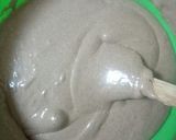 Foto langkah ke 4 dari resep Brownies Kukus Ketan Hitam Pandan.