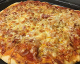 Foto del paso 5 de la receta: Pizza de jamón york y queso mozzarella