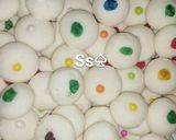 صورة لخطوة 12 من وصفة غريبة😀من حلويات العيد💃 وتزيينهابأكثرمن شكل